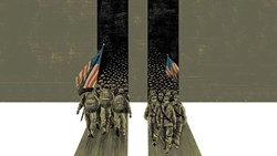 آمریکا تنها وقتی شکست می‌خورد که از جنگ دست بکشد