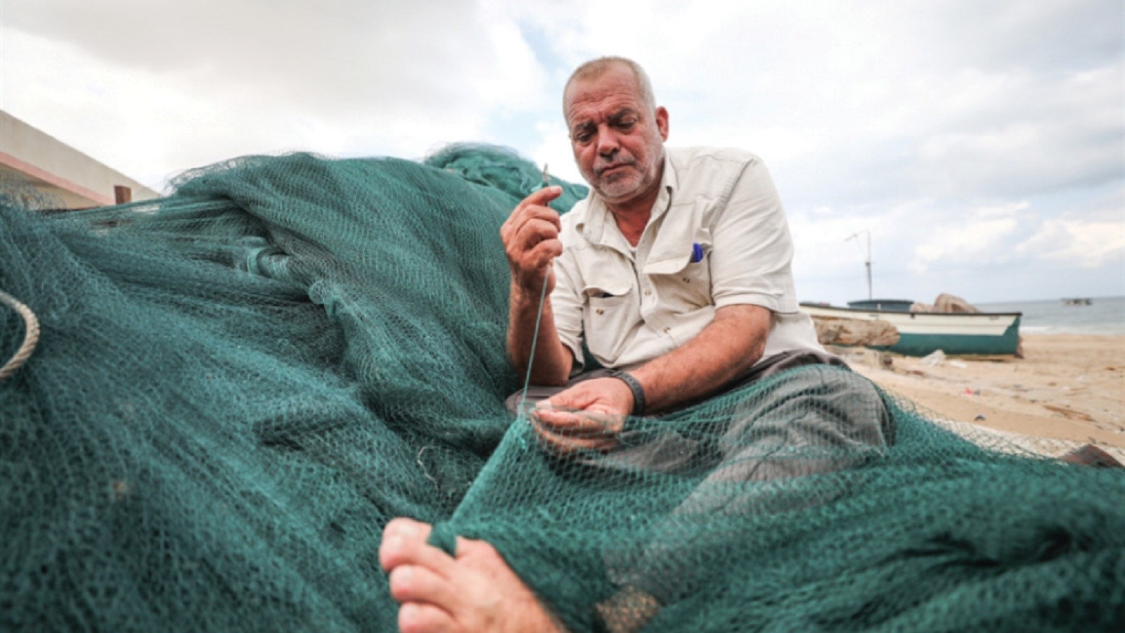 پیرمرد و دریا، نسخۀ غزه