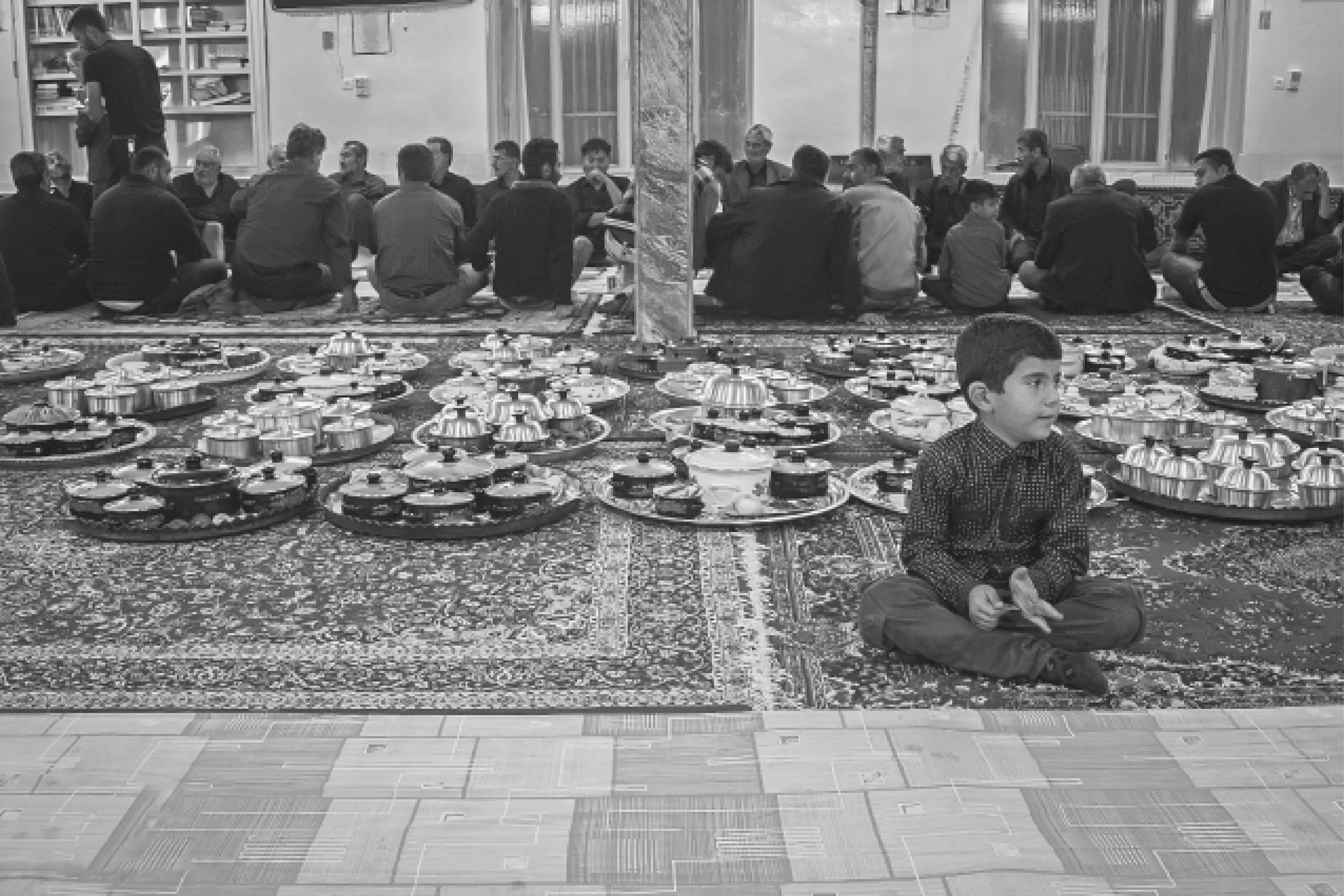 عکس افطاری در مسجد 