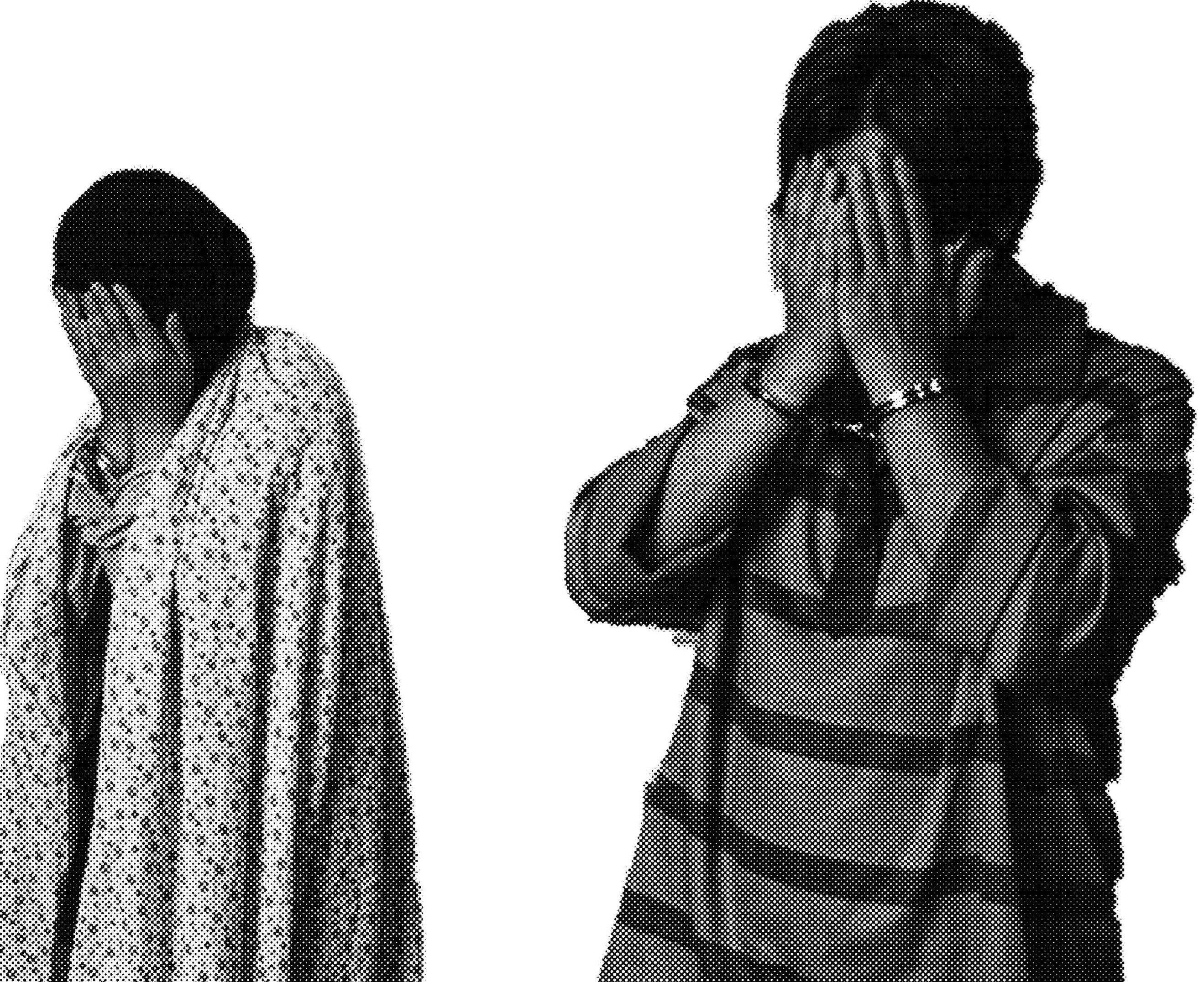 تصویر یک زن و مرد متهم