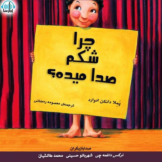 تصویر جلد کتاب صوتی چرا شکم صدا میده؟