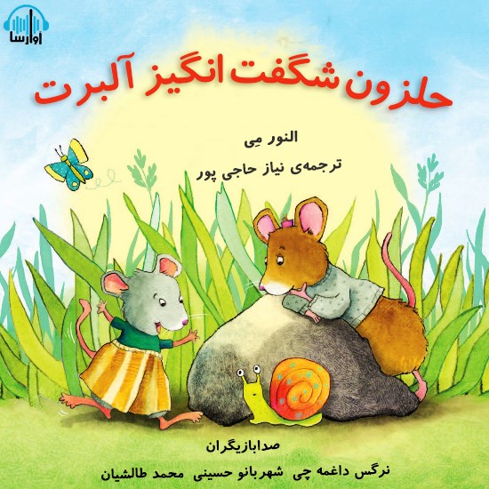 تصویر جلد کتاب صوتی حلزون شگفت انگیز آلبرت