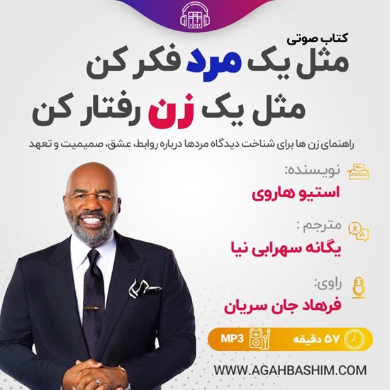 تصویر جلد کتاب صوتی مثل یک مرد فکر کن، مثل یک زن رفتار کن