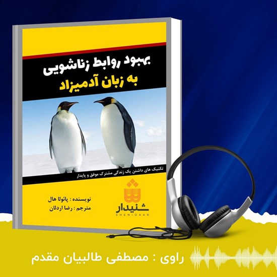 تصویر جلد کتاب صوتی بهبود روابط زناشویی به زبان آدمیزاد