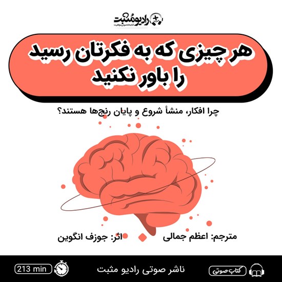 تصویر جلد کتاب صوتی هر چیزی که به فکرتان رسید را باور نکنید