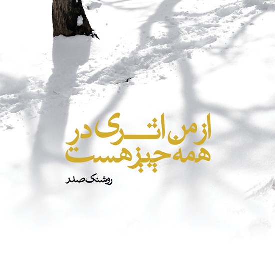 تصویر جلد کتاب صوتی از من اثری در همه چیز هست