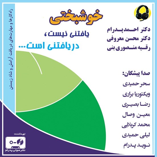 تصویر جلد کتاب صوتی خوشبختی یافتنی نیست، دریافتنی است