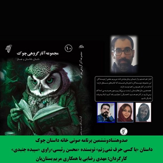 تصویر جلد کتاب صوتی با کسی حرف نمی زنم