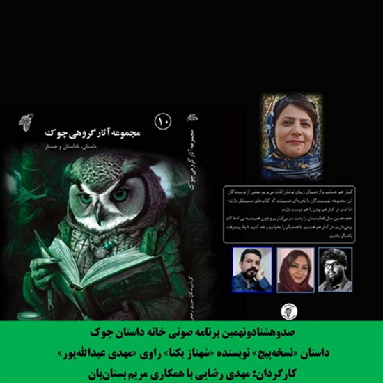 تصویر جلد کتاب صوتی نسخه پیچ
