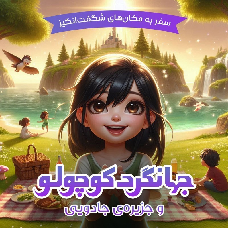 تصویر جلد کتاب صوتی جهانگرد کوچولو و سفر به جزیره رویایی