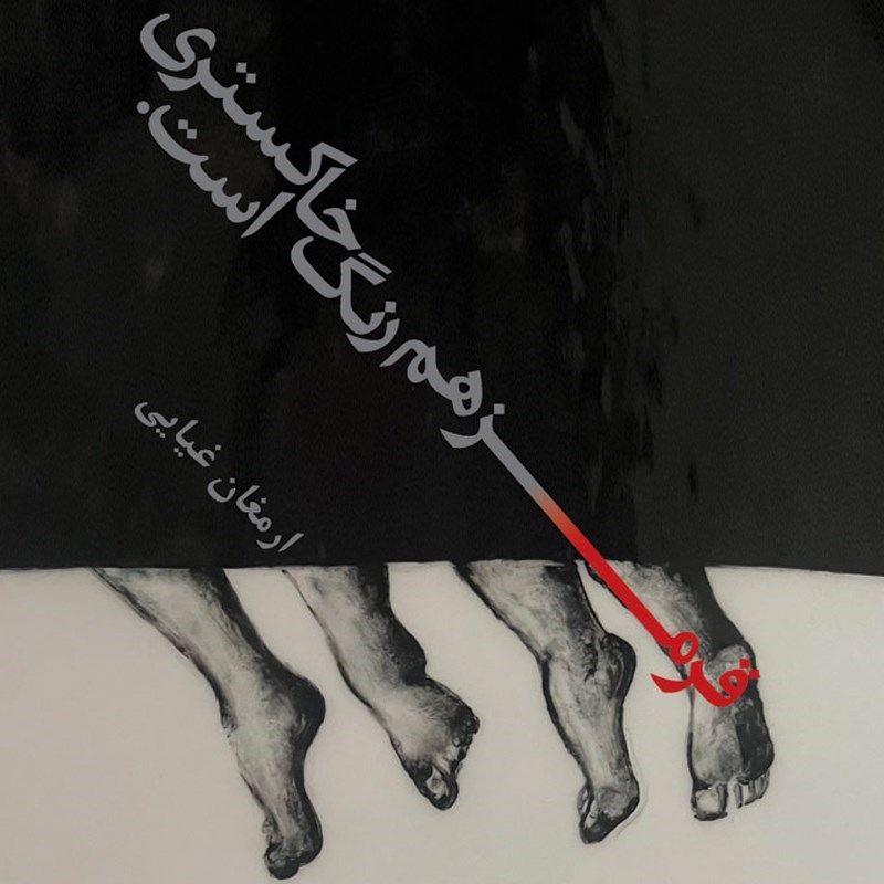 تصویر جلد کتاب صوتی قرمز همرنگ خاکستری است