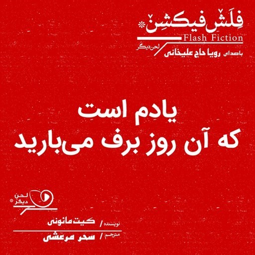تصویر جلد کتاب صوتی یادم است که آن روز برف می بارید