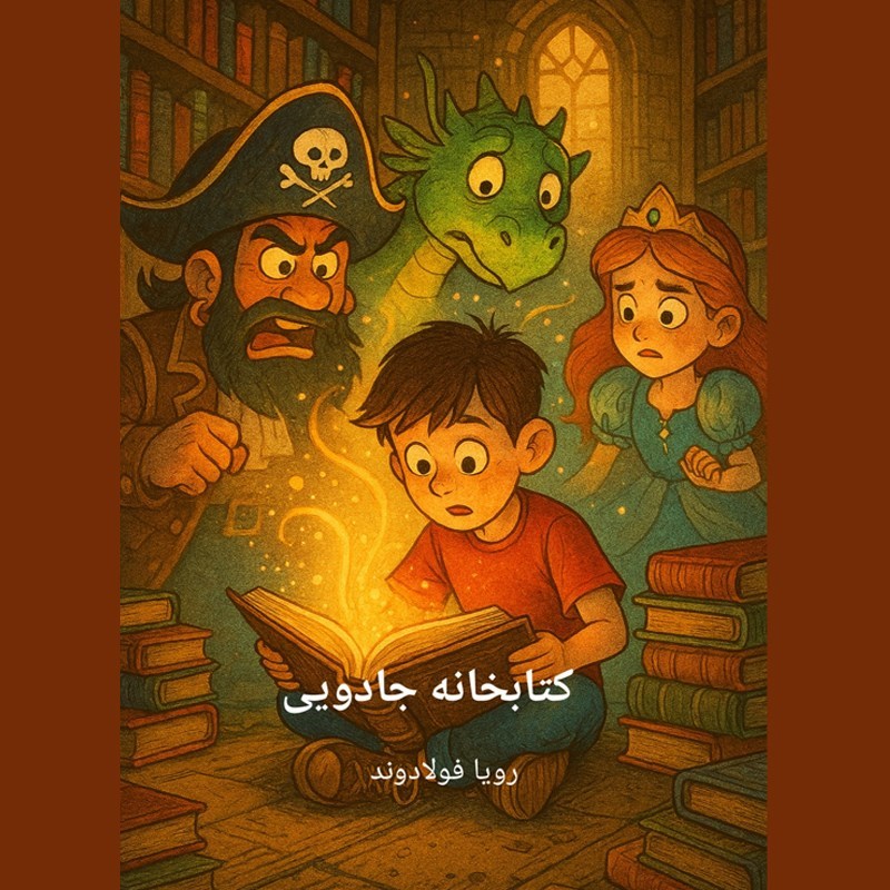 تصویر جلد کتاب صوتی کتابخانه جادویی