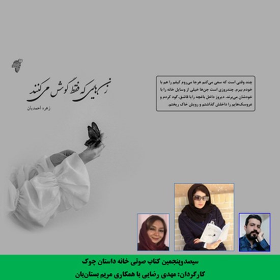 تصویر جلد کتاب صوتی زن هایی که فقط گوش می کنند