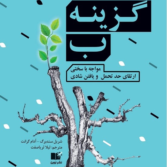 تصویر جلد کتاب صوتی گزینه ب (مواجهه با سختی، ارتقای حد تحمل، و یافتن شادی)