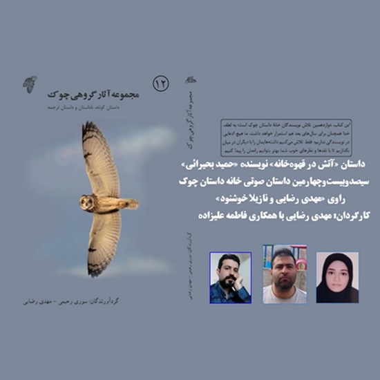 تصویر جلد کتاب صوتی آتش در قهوه خانه