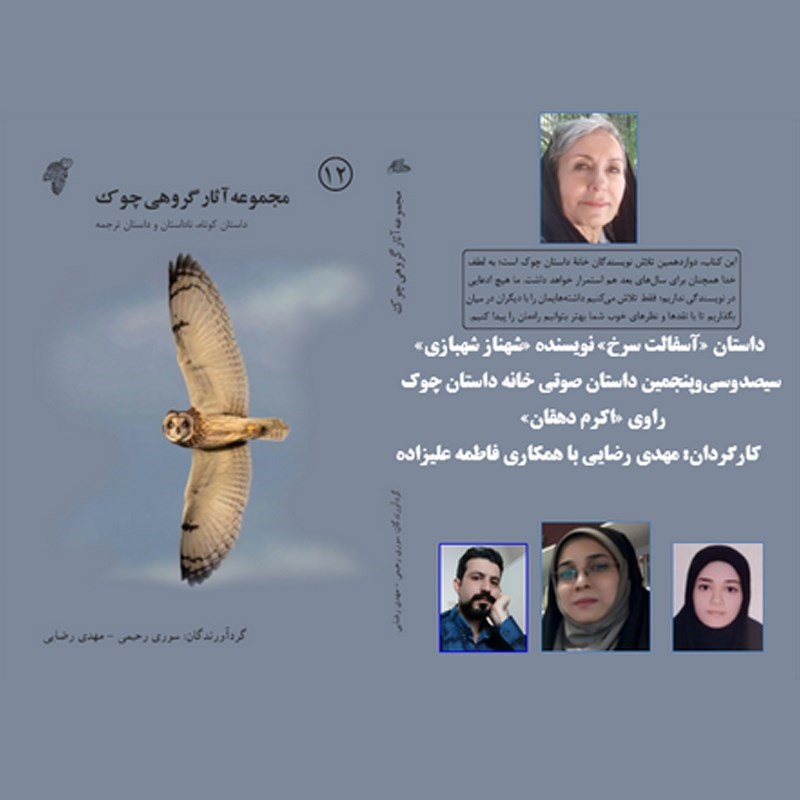 تصویر جلد کتاب صوتی آسفالت سرخ