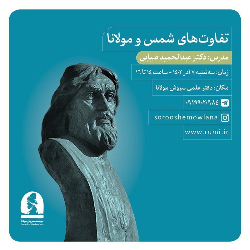 تصویر جلد کتاب صوتی تفاوت‌ های شمس و مولانا 