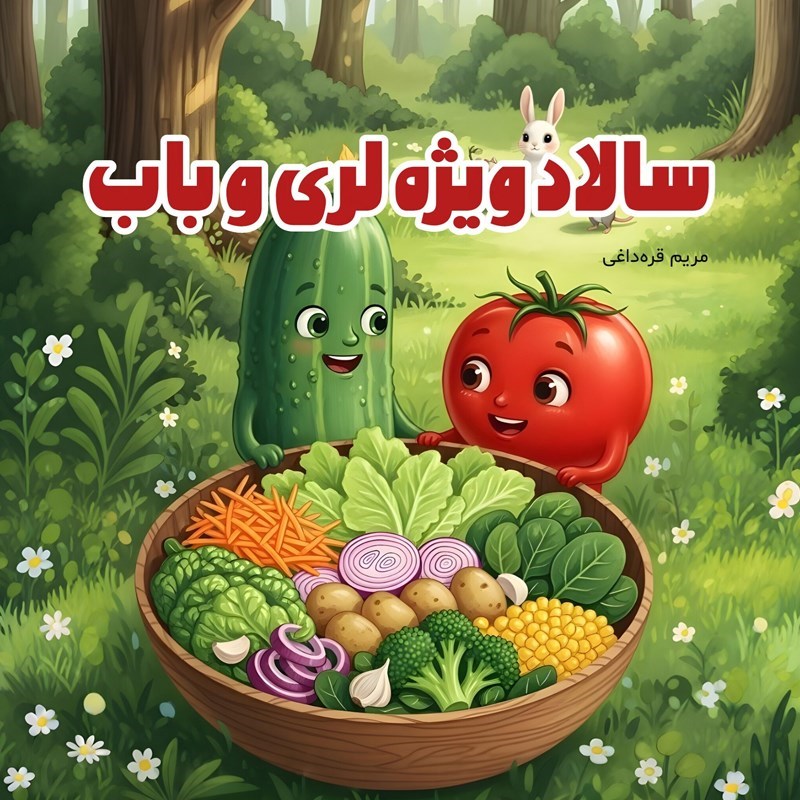 تصویر جلد کتاب صوتی سالاد ویژه لری و باب