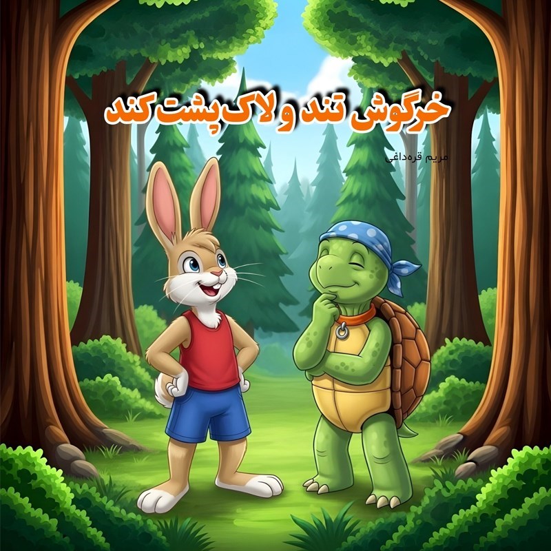 تصویر جلد کتاب صوتی خرگوش تند و لاک پشت کند