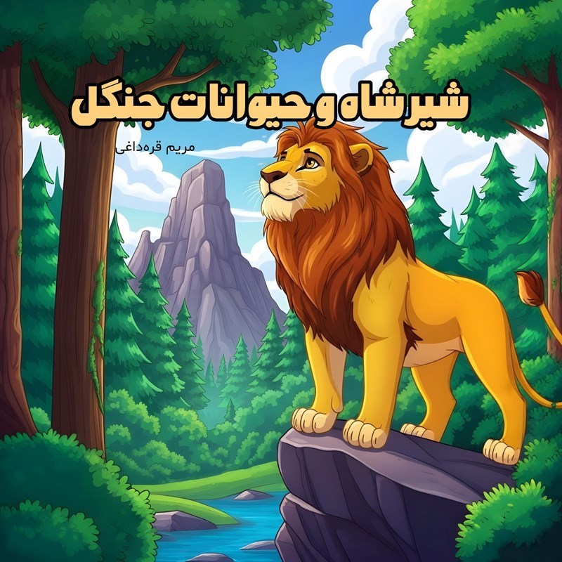 تصویر جلد کتاب صوتی شیرشاه و حیوانات جنگل