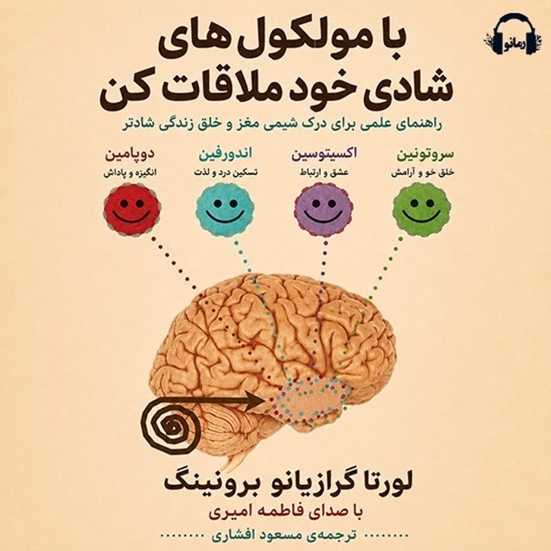تصویر جلد کتاب صوتی با مولکول های شادی خود ملاقات کن