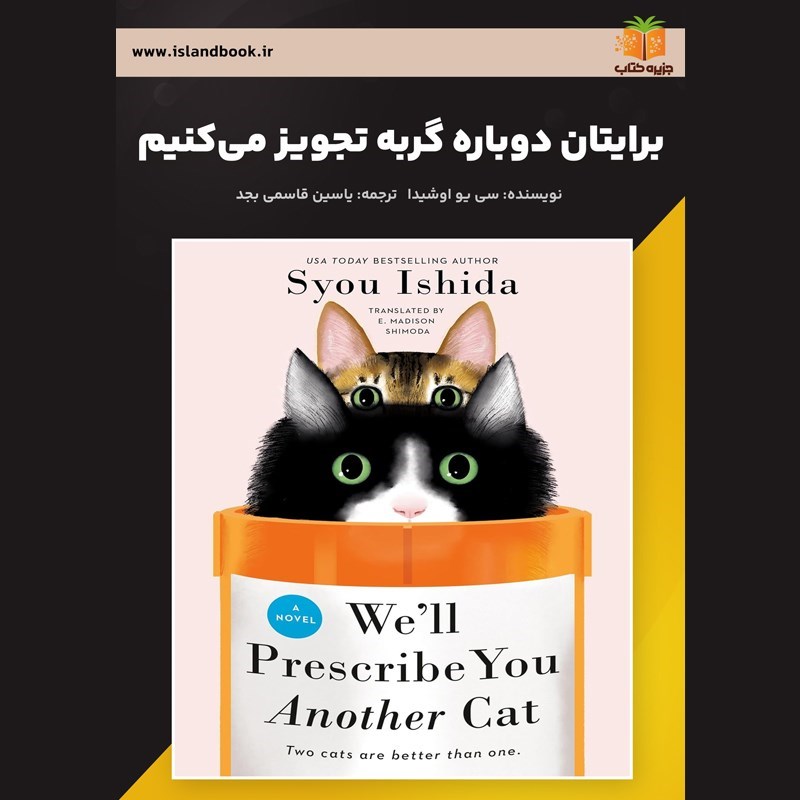 تصویر جلد کتاب صوتی برایتان دوباره گربه تجویز می کنیم (خلاصه کتاب)