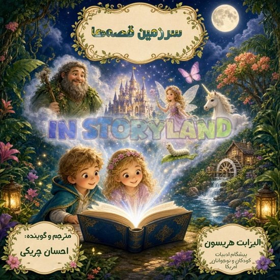 تصویر جلد کتاب صوتی سرزمین قصه‌ ها