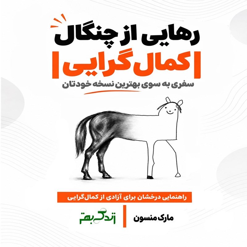 تصویر جلد کتاب صوتی رهایی از چنگال کمال‌ گرایی