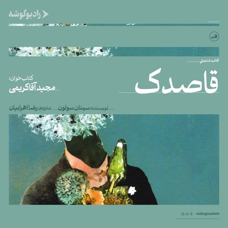 تصویر جلد کتاب صوتی قاصدک