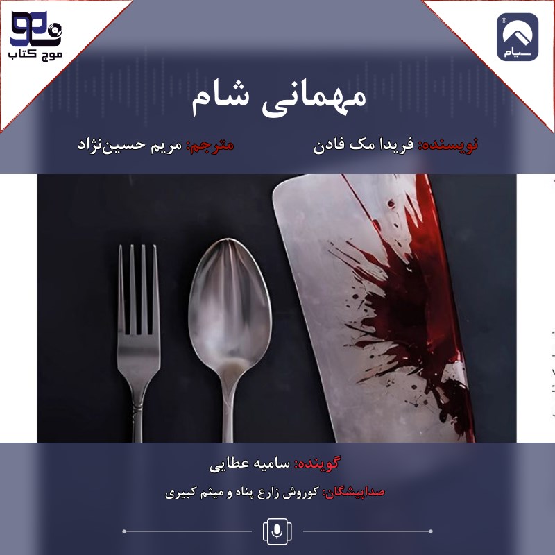 تصویر جلد کتاب صوتی مهمانی شام