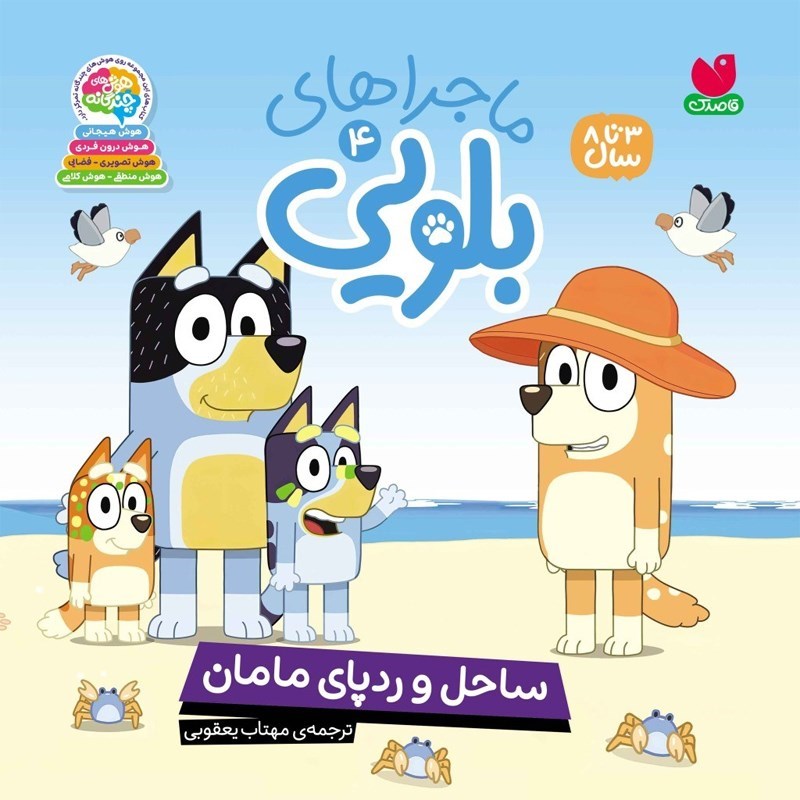 تصویر جلد کتاب صوتی ماجراهای بلویی (جلد چهارم: ساحل و ردپای مامان)