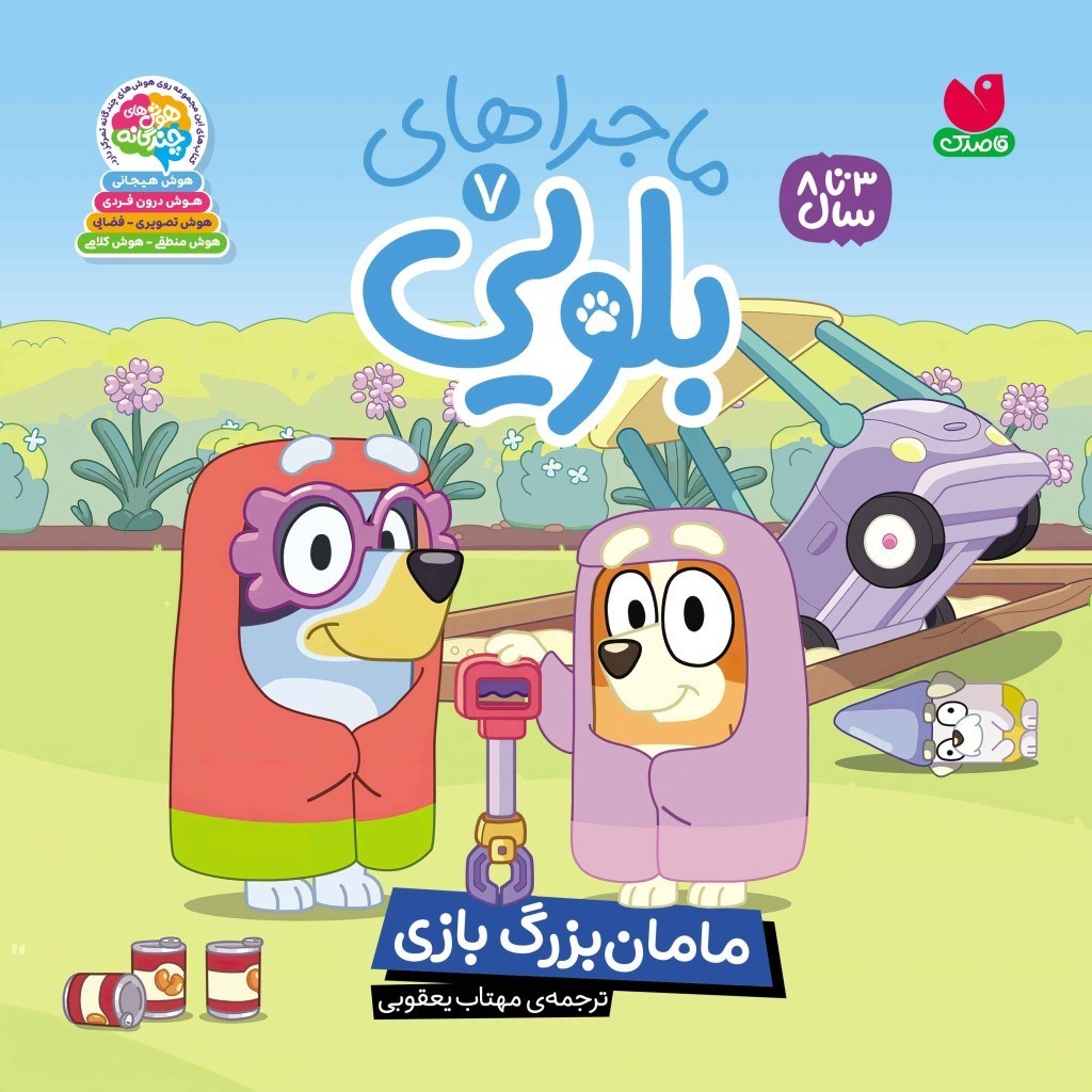 تصویر جلد کتاب صوتی ماجراهای بلویی (جلد هفتم: مامان بزرگ بازی)
