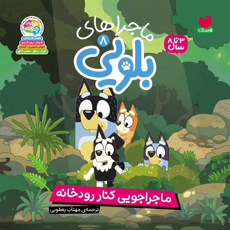 تصویر جلد کتاب صوتی ماجراهای بلویی (جلد هشتم: ماجراجویی کنار رودخانه)