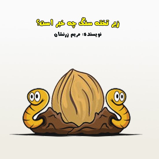تصویر جلد کتاب صوتی زیر تخته سنگ چه خبر است؟