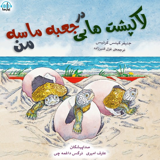 تصویر جلد کتاب صوتی لاک پشت هایی در جعبه ماسه من