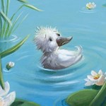 تصویر جلد کتاب صوتی قصه جوجه اردک زشت