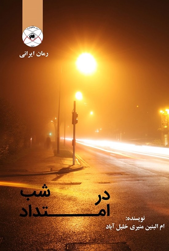 تصویر جلد کتاب در امتداد شب