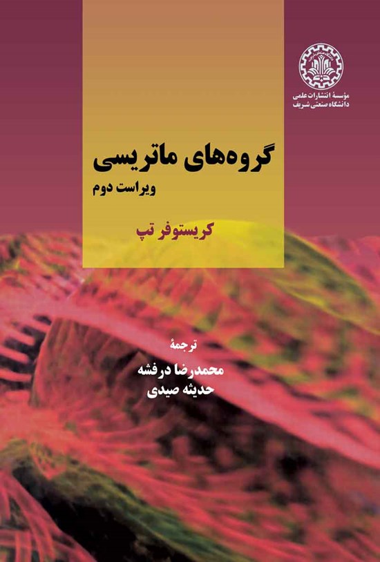 تصویر جلد کتاب گروه های ماتریسی (ویراست دوم)