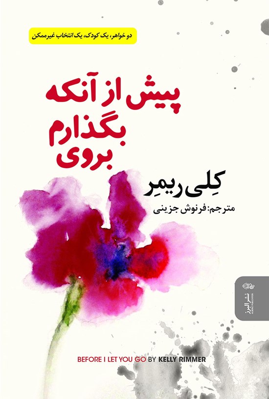 تصویر جلد کتاب پیش از آنکه بگذارم بروی