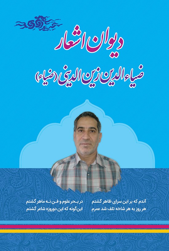 تصویر جلد کتاب دیوان اشعار ضیاءالدین زین الدینی (ضیاء)
