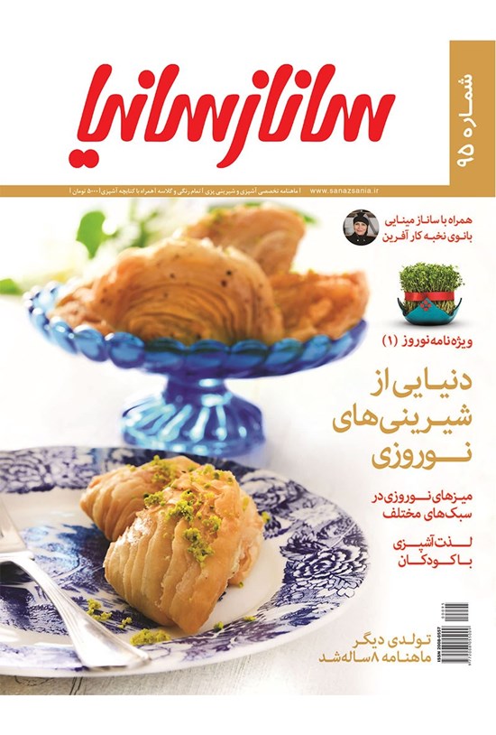 تصویر جلد کتاب ماهنامه ساناز سانیا ـ شماره ۹۵ ـ اسفند۹۴