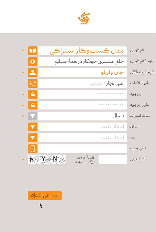 تصویر جلد کتاب مدل کسب و کار اشتراکی