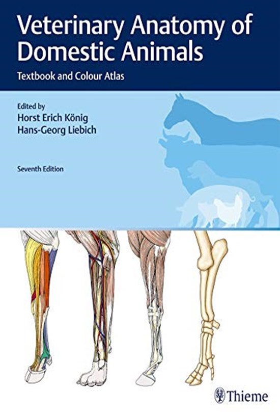 تصویر جلد کتاب Veterinary Anatomy of Domestic Animals: Textbook and Colour Atlas 7th آناتومی دامپزشکی حیوانات اهلی: کتاب درسی و اطلس رنگی ویرایش هفتم (زبان اصلی)