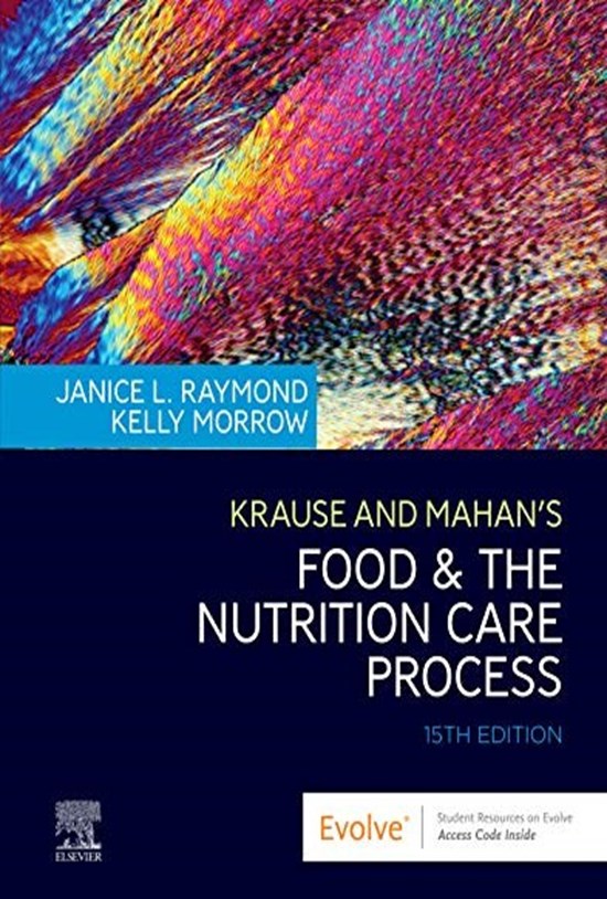 تصویر جلد کتاب Krause and Mahan's Food & the Nutrition Care Process, 15th Edition تغذیه و فرآیند مراقبت تغذیه کراوس و ماهان ویرایشم پانزدهم (زبان اصلی)