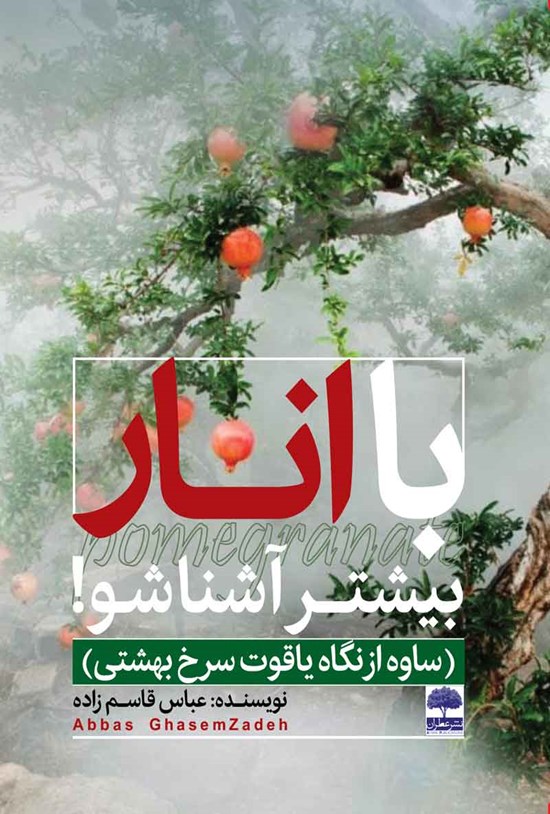تصویر جلد کتاب با انار بیشتر آشنا شو!