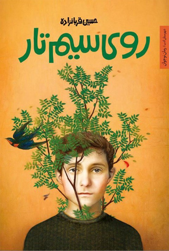 تصویر جلد کتاب روی سیم تار