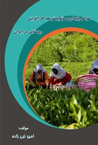 کتاب عوامل پایداری موثر بر توسعه کارآفرینی روستایی در ایران اثر امیر نبی زاده