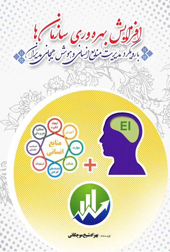 تصویر جلد کتاب افزایش بهره وری سازمان ها