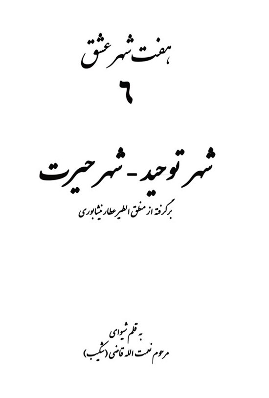 تصویر جلد کتاب شهرتوحید، شهر حیرت